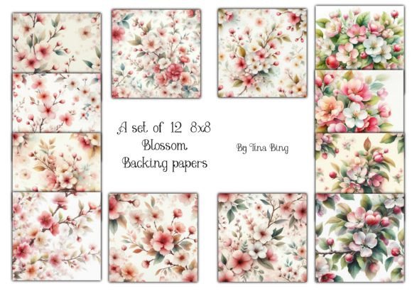 Blossom Backgrounds: A Designer's Floral Toolkit
