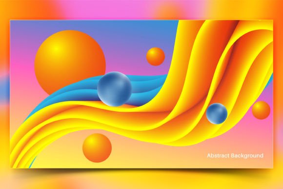 Elevate Your Visuals with 3D Abstract Backgrounds