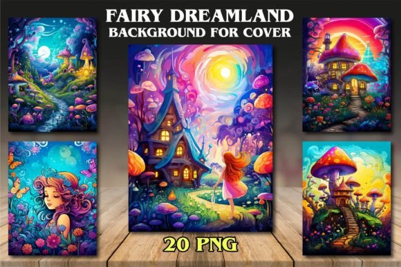 Fairy Dreamland Backgrounds for Covers: A Designer's Deep Dive