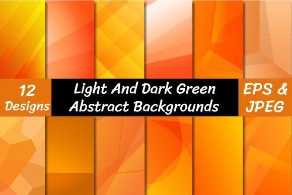 Orange Abstract Backgrounds Vector: Vibrant Design Assets