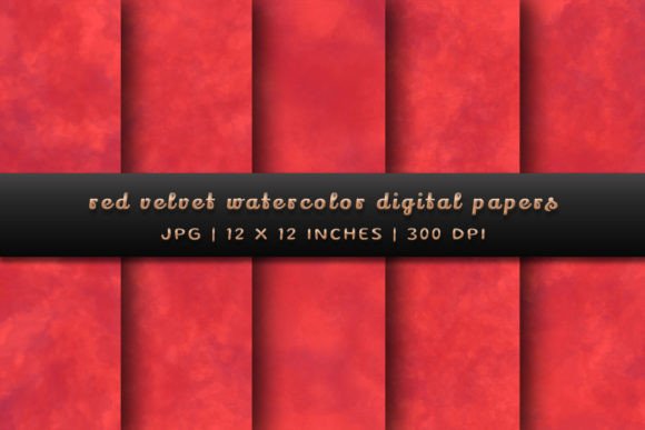 Red Velvet Watercolor Backgrounds: A Designer's Guide to Luxurious Texture